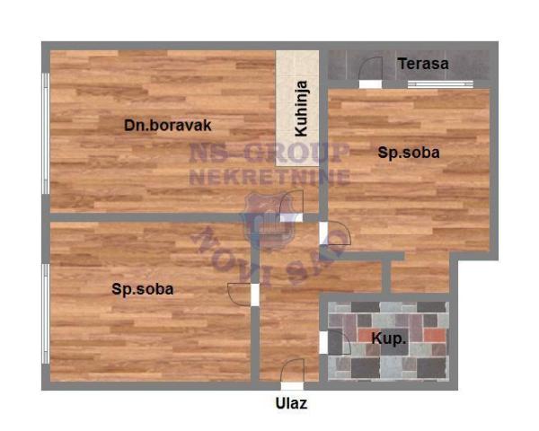 Slika 9 - Dvoiposoban stan na prodaju,  48m2, 133.898€